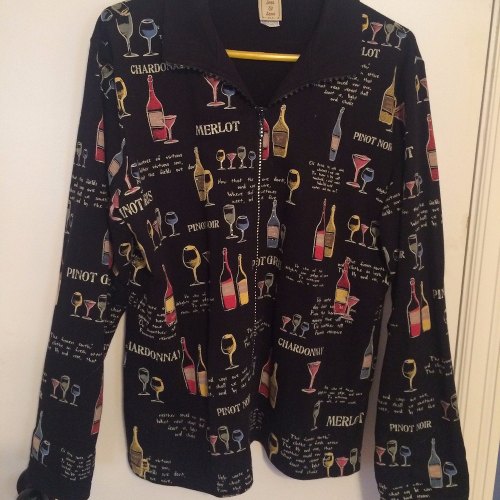 Joss & Jane Wine Lovers Jacket